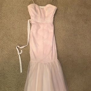Designer Gown in Blush Pink